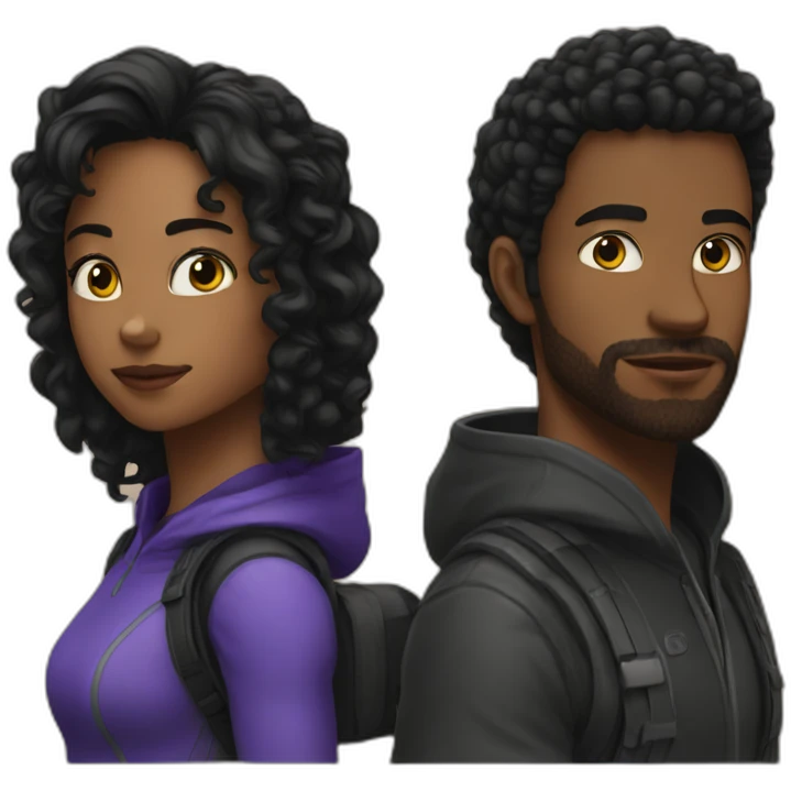 Neo and Trinity emoji