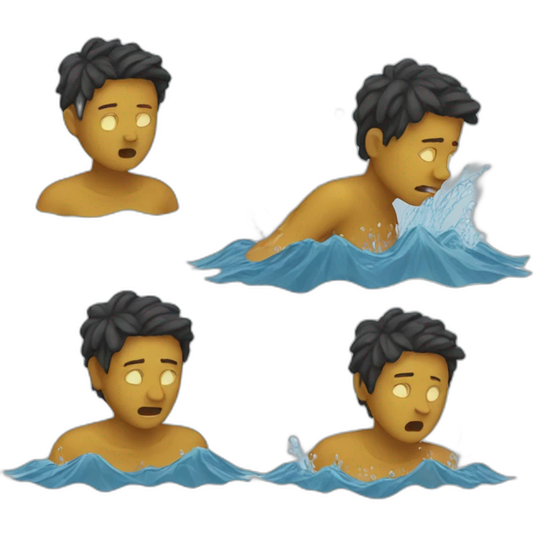 migrant drowning emoji