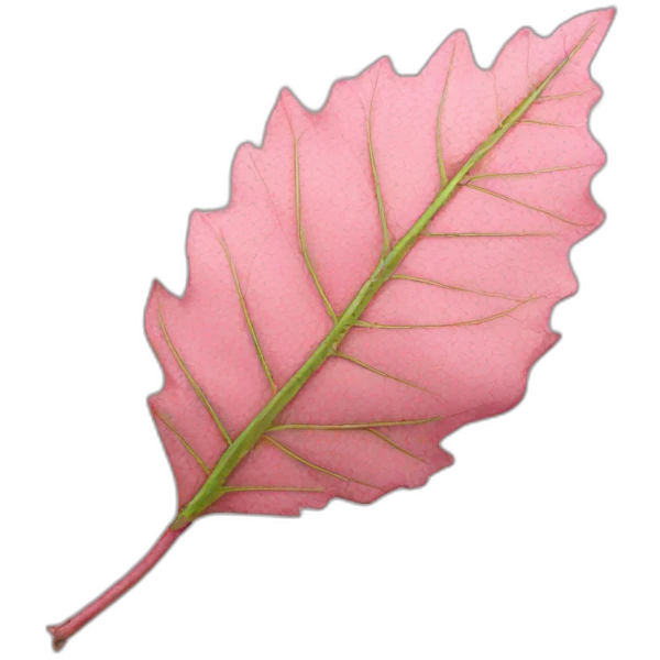 Rose leaf emoji