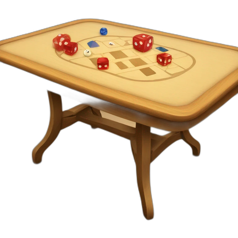 Table de jeux emoji