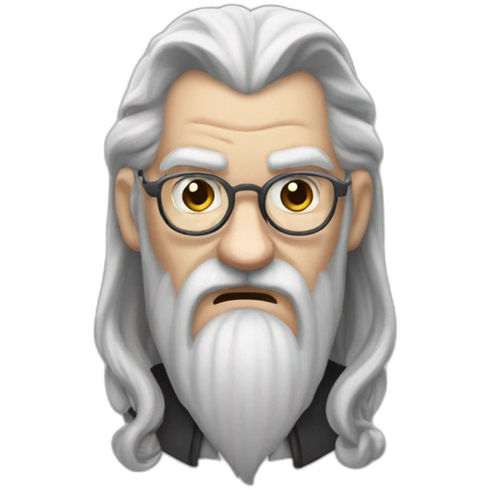 Angry Dumbledore emoji