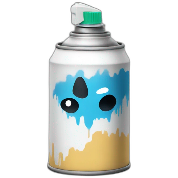 Spray paint emoji