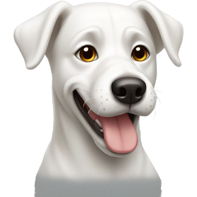 white dog emoji
