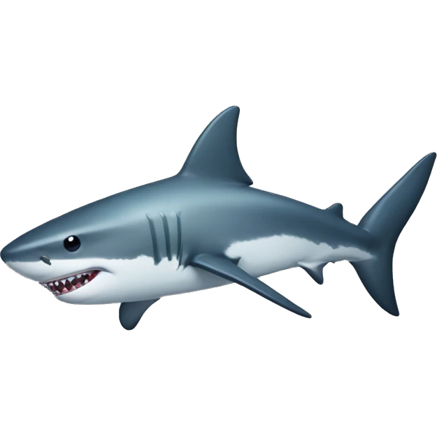 Twerking shark emoji