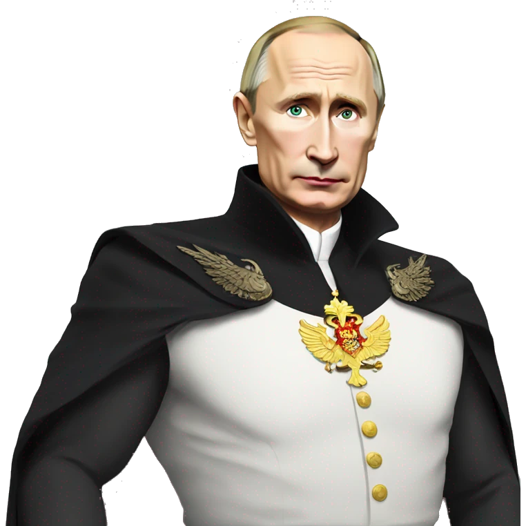 Vladimir Putin is a super villain emoji