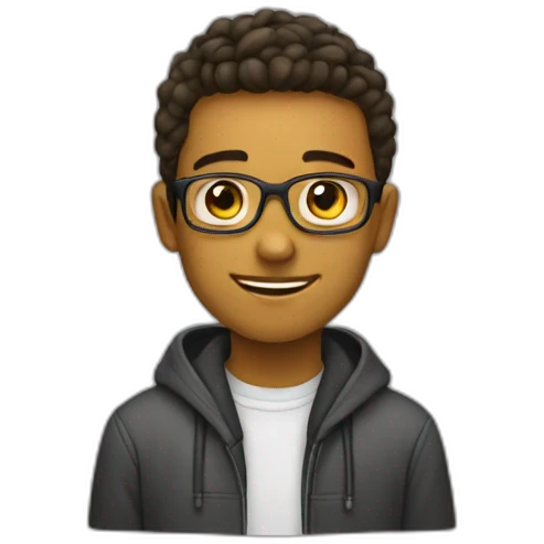 Programmer in 14 years old emoji