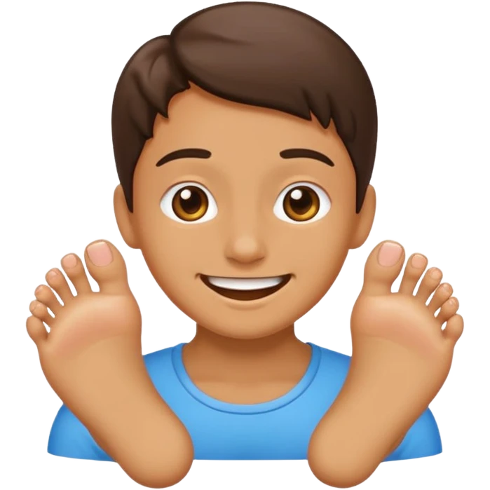 emoji smelling feet emoji