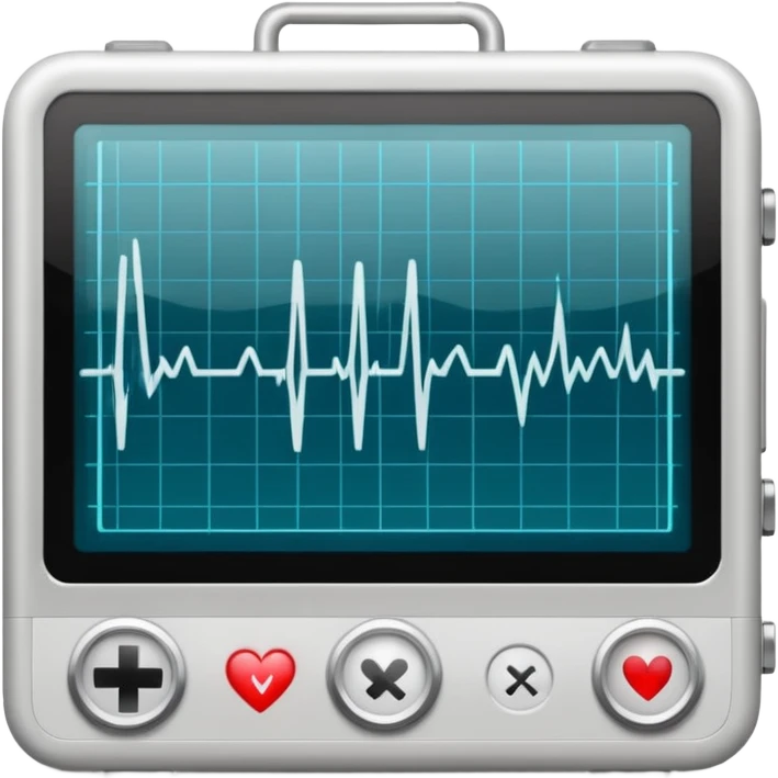 EKG on camera view window emoji