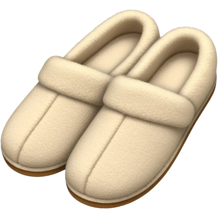 cozy slippers emoji