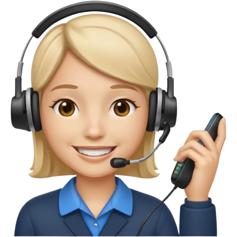 sales, customer call emoji