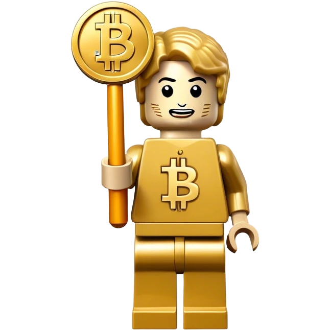 lego homme bitcoin emoji