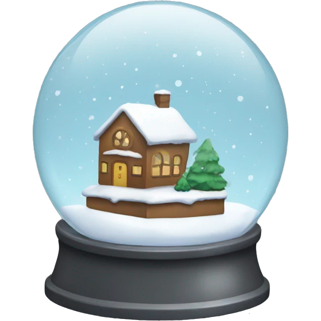 snow globe emoji