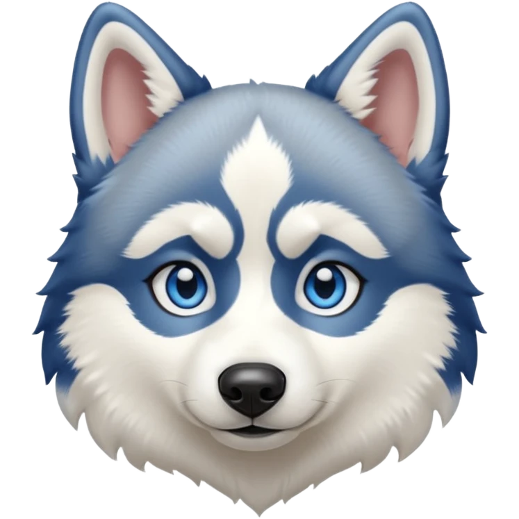 Un husky sibérien  emoji