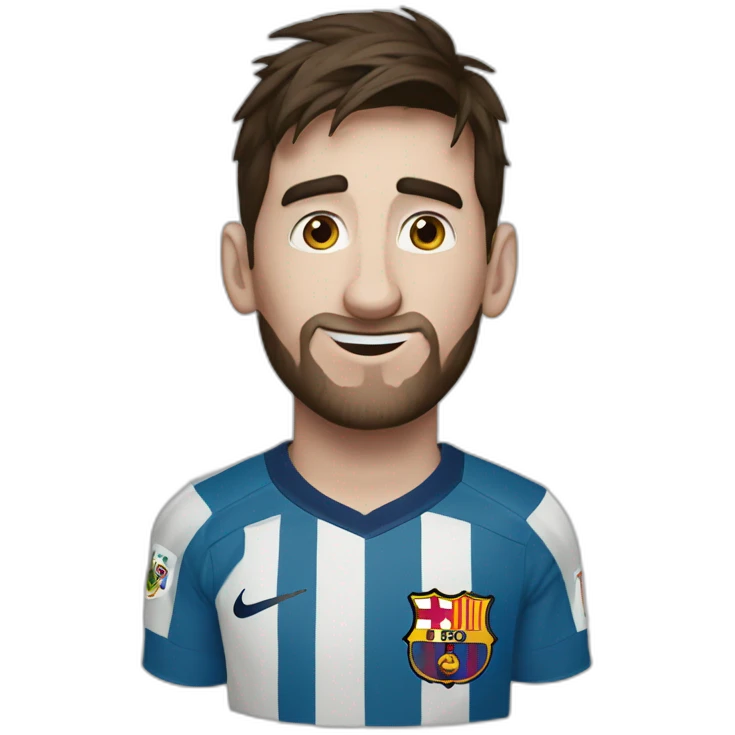 Messi en chevre emoji