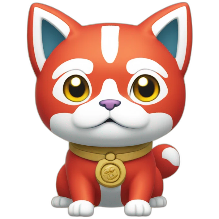 Jibanyan yo kai watch emoji