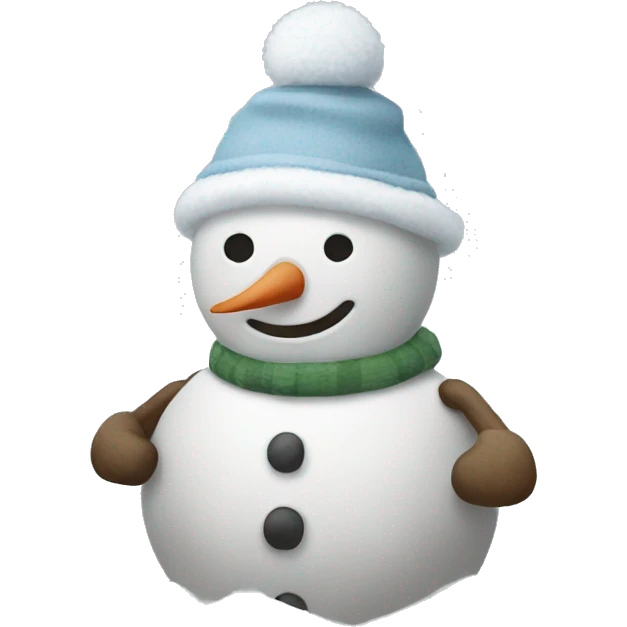 Snow man  emoji