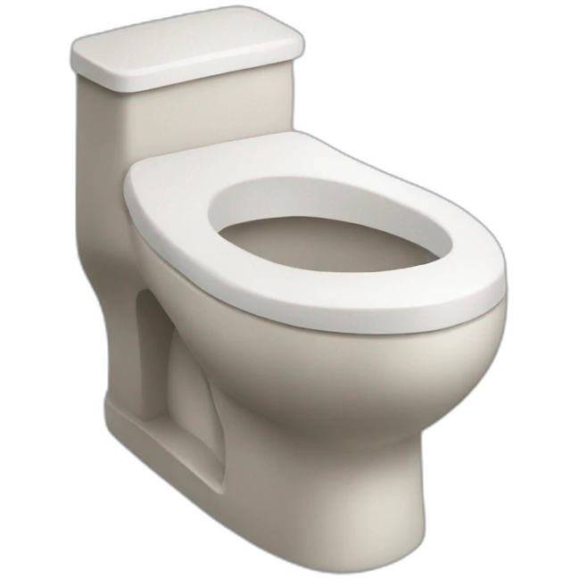 Chat sur toilettes emoji