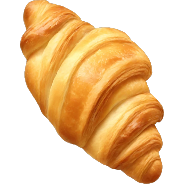 creamy croissant emoji