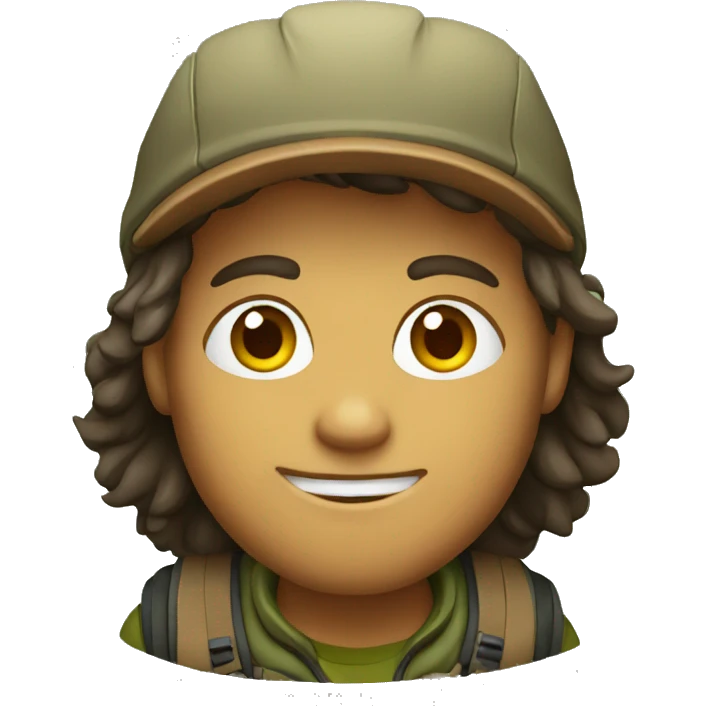 Hiker emoji