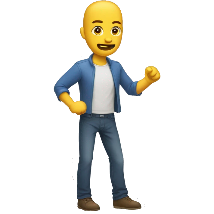 persona haciendo una curz con los brazos emoji