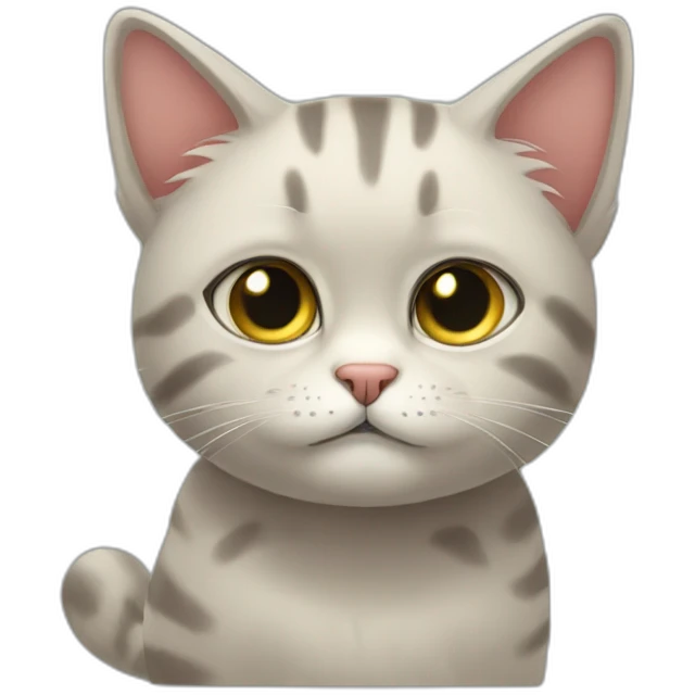 Gatito triste emoji