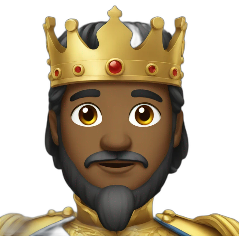 French King emoji