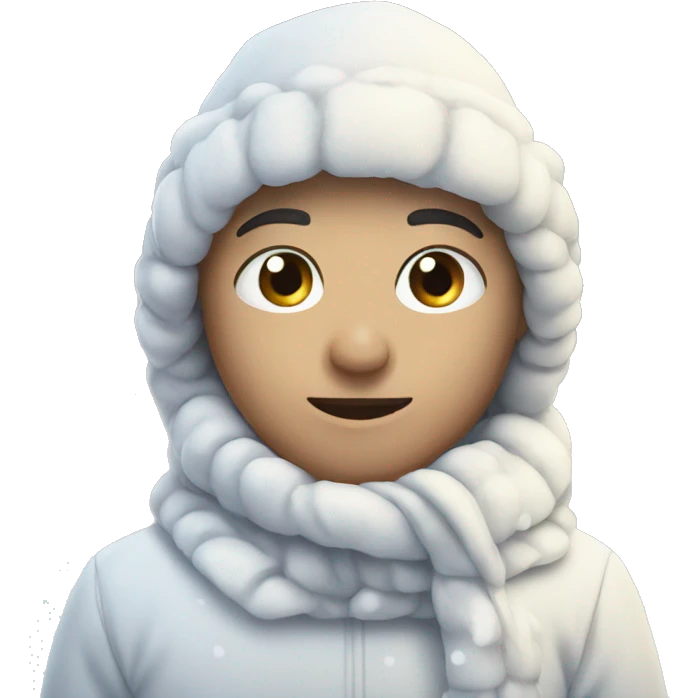 Snow emoji
