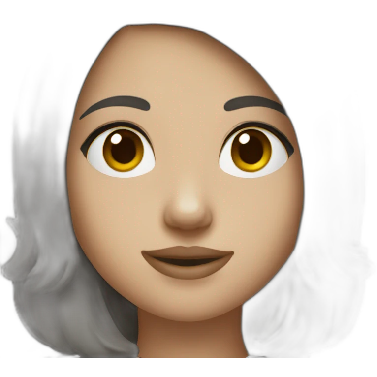 a girl breeze block emoji