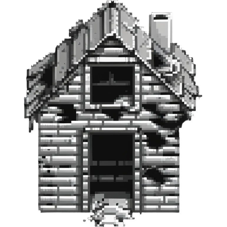 a house destroyed to the ground emoji