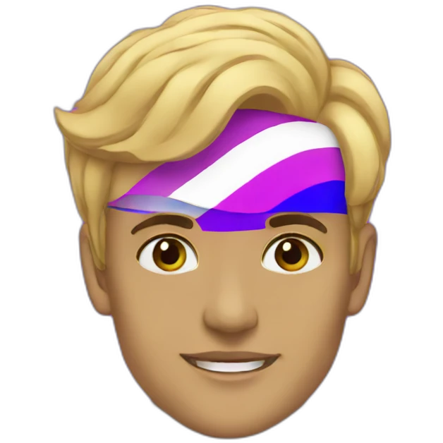 bisexual flag emoji