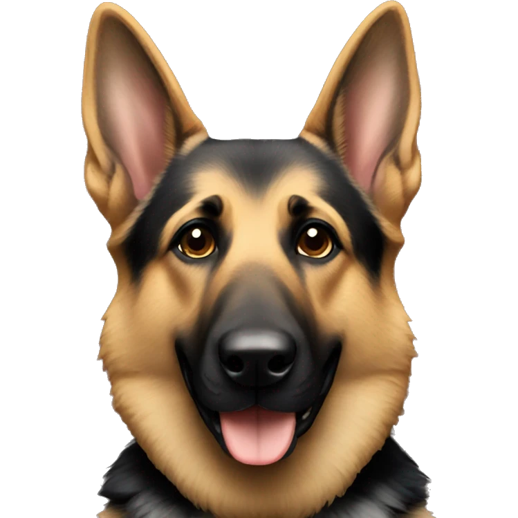 German shepherd  emoji