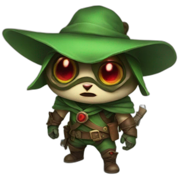 creepy teemo emoji