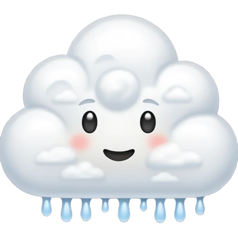 white sploodge emoji