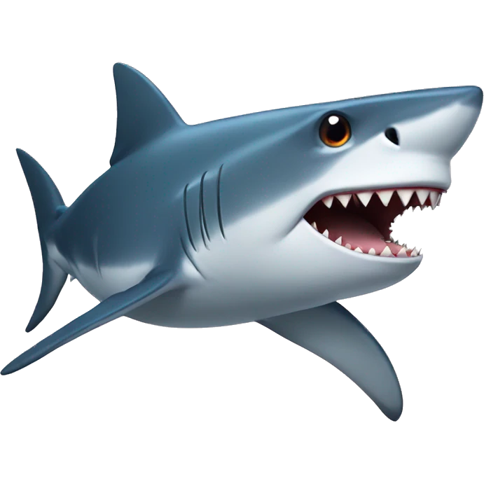 shark with jazz emoji