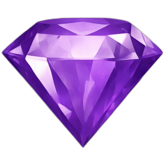 purple diamond emoji