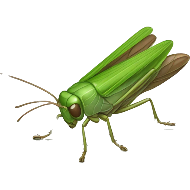 Grass hopper emoji