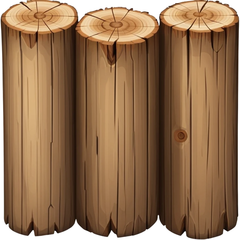 wooden log emoji