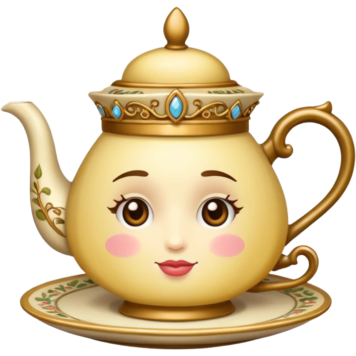  Princess antique tea  emoji