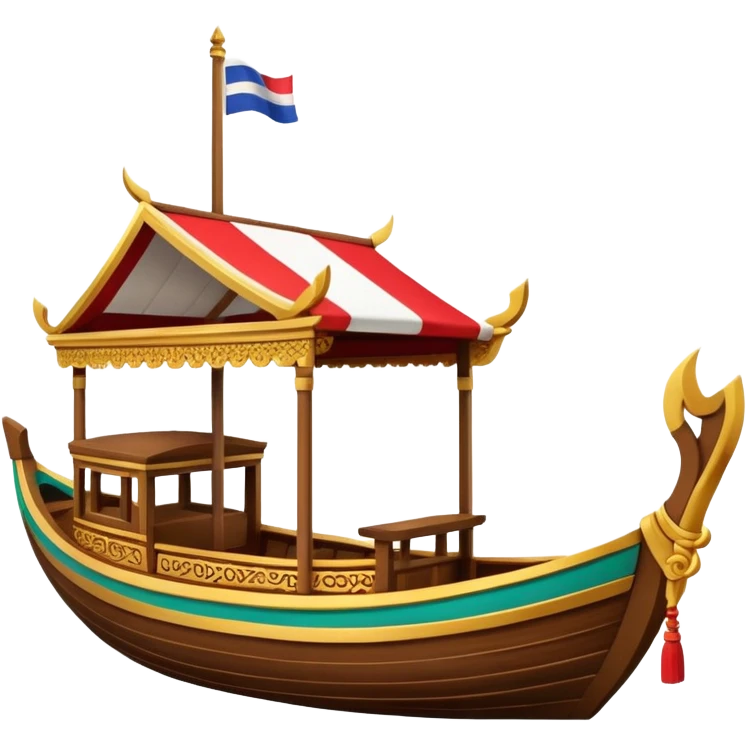 Thailand boat emoji