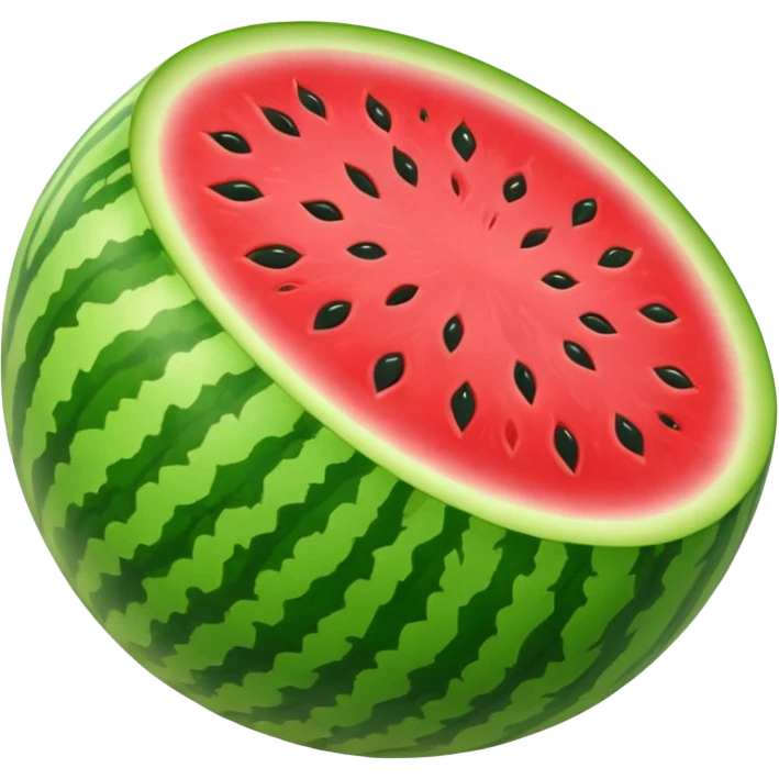 one watermelon emoji