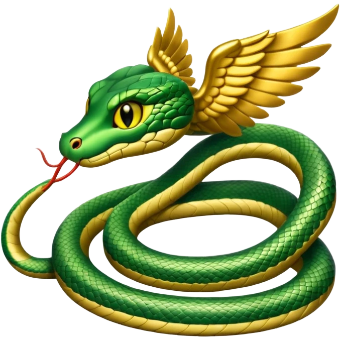 Snake with wings emoji