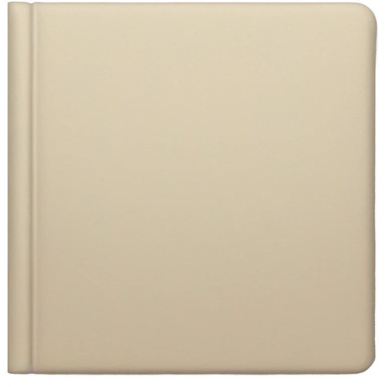Aesthetic bege book emoji