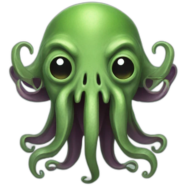 happy cthulhu emoji