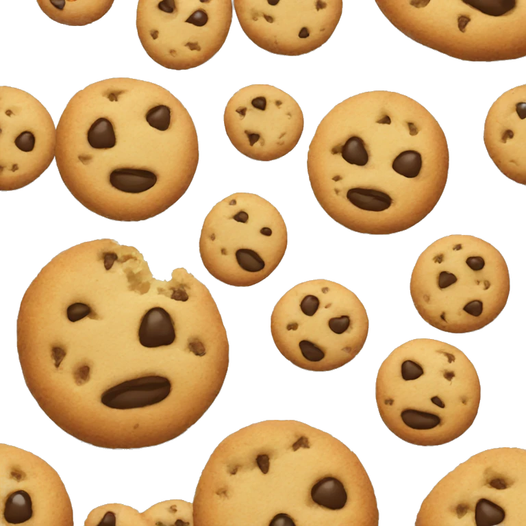 Cookies in a clear vase emoji