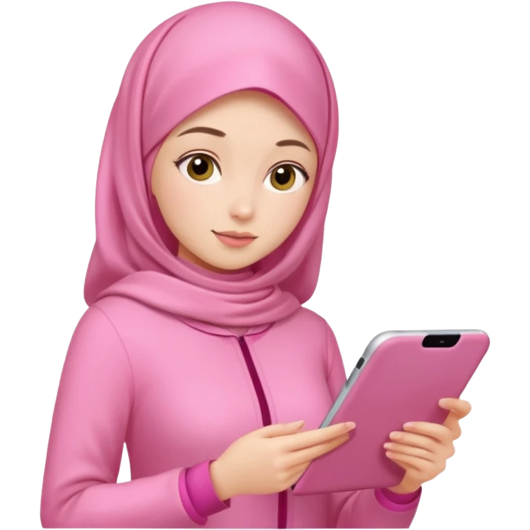 کار های روزانه زنانه صورتی بدون حجاب  emoji