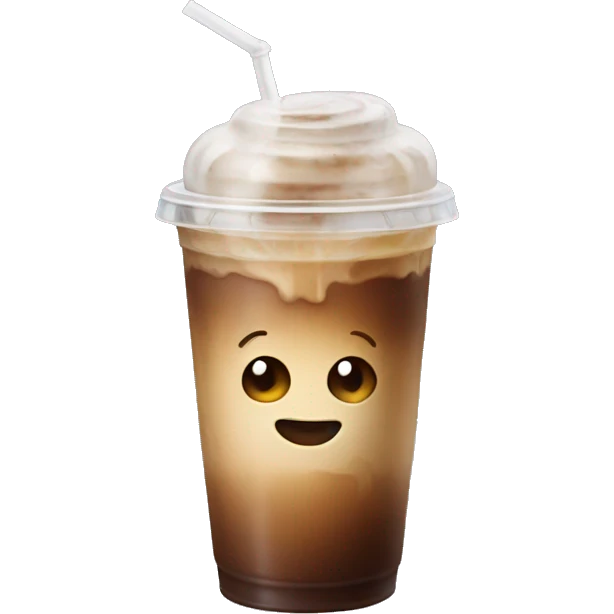 iced coffee emoji