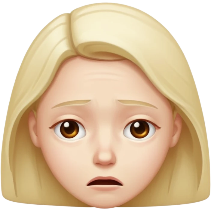 Distraught  emoji