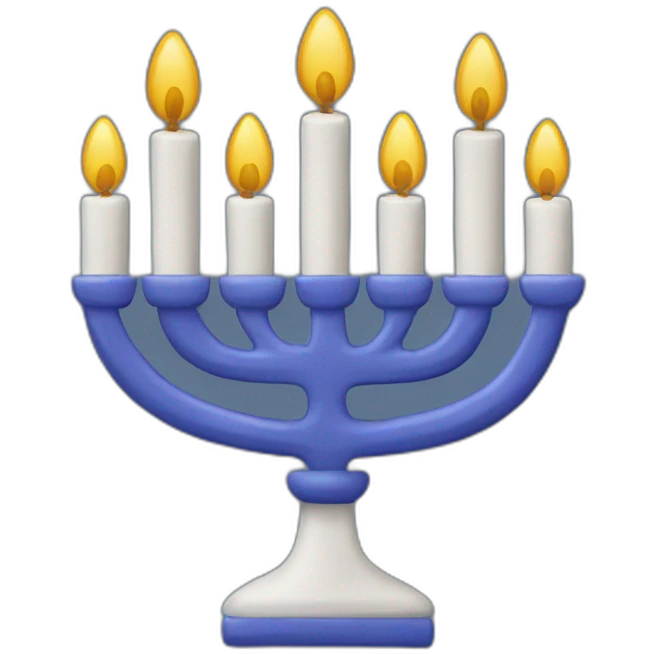 Menorah emoji