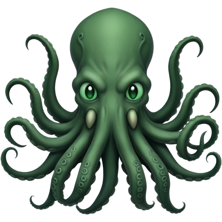 black Cthulhu emoji