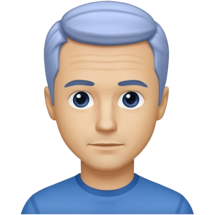 Freddie Prinze Jr, blonde hair, blue shirt emoji